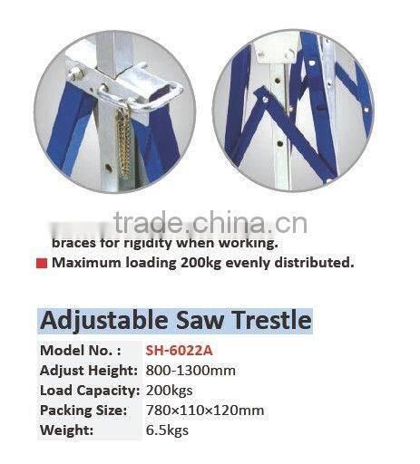 Adjustable Saw Trestle