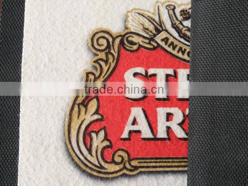 Brand new best price bar mat promotional white bar runner beer
