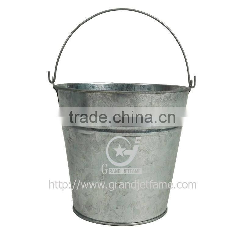 galvanized metal bucket with lid metal type metal bucket with lid