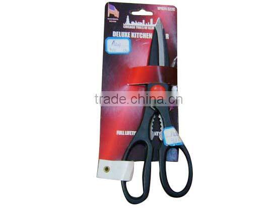 Plastic school scissors, safty student scissors with PVC bag