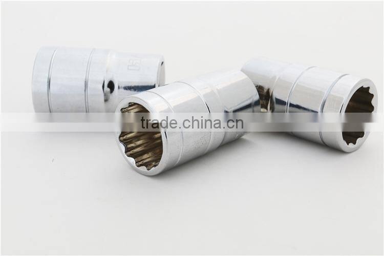 1/2'' Metric Dual Color Hexagonal Mirror Sockets CR-V