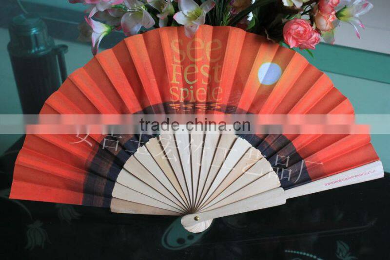 Customized Spanish wood fan