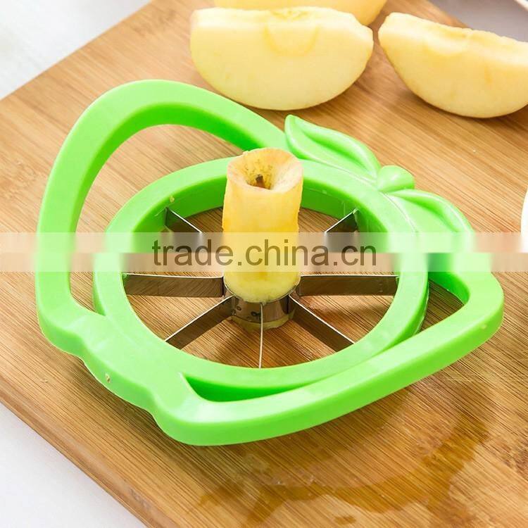 Fruit Slicer Machine Stainless Steel Kitchen Tool Corer Easy Peeler Dicing Tool