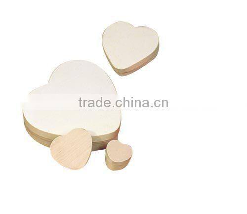 wooden heart shaped box, wooden customized box