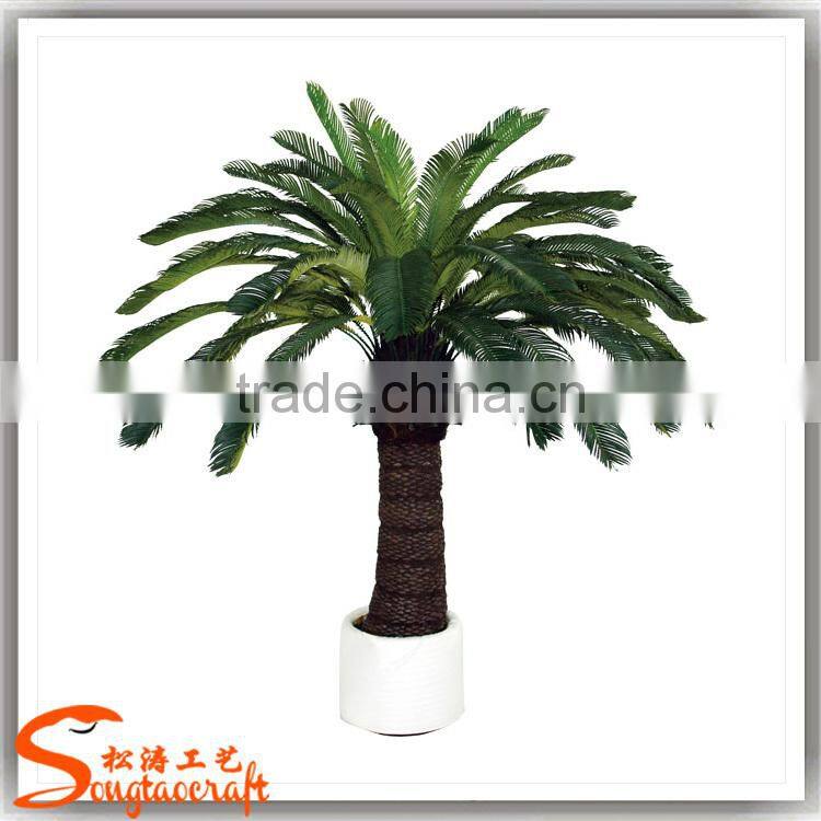 Artificial Mini palm trees and palm tree landscaping