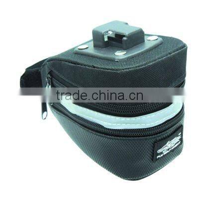 Green Durable Nylon Bike Saddle Bag