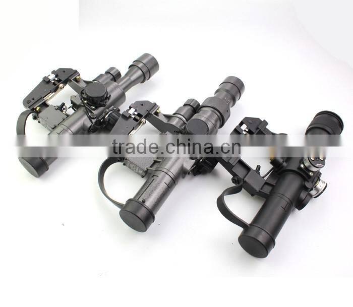 Military Standard Riflescope with SVD 3-9x24 Red Illuminated Reticle Rifle Scope