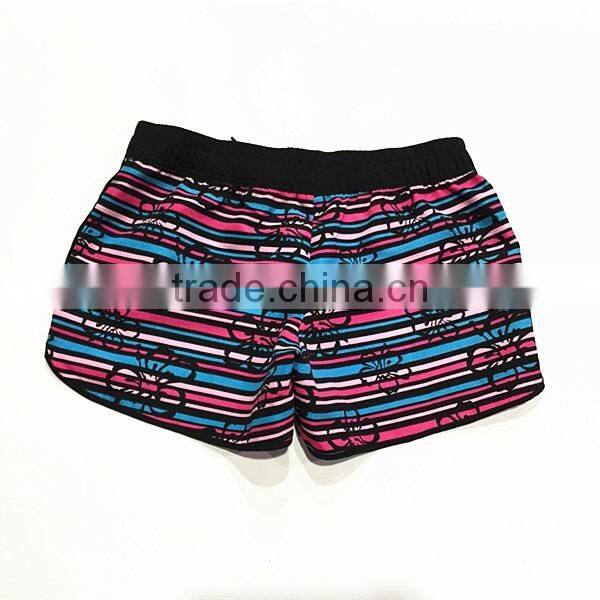 2016 Good Sale Simple OEM Design Shorts Swimwear Woman