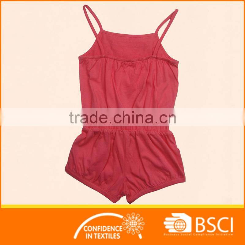 Little Girl Fashion Overall Jumpsuit Wear