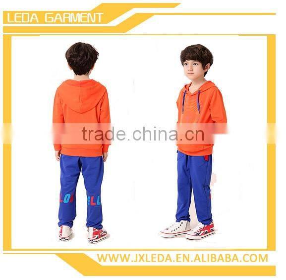 Boys french terry hoodie&sweatshirt with hood