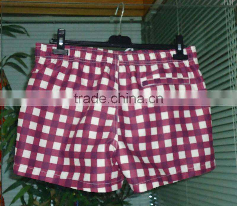 MICROFIRBE PRINTED SWIMMING SHORTS V374