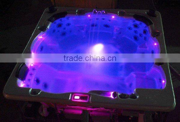 luxurious outdoor hot pool spa
