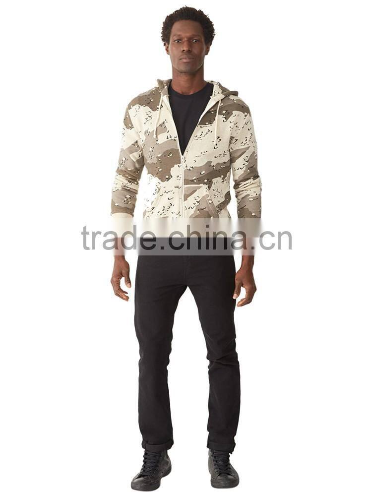 Rocky printed eco-fleece custom printing bulk zip hoodies cheap