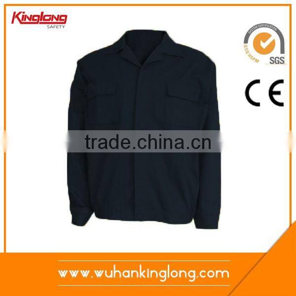 Man's workwear fire resistant cotton jacket safety coat