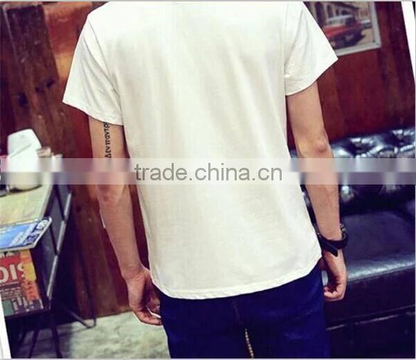 Factory custom t shirt printing 100% cotton