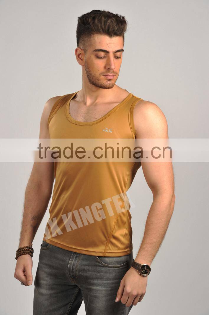 wholesale 100 polyester tank tops for men