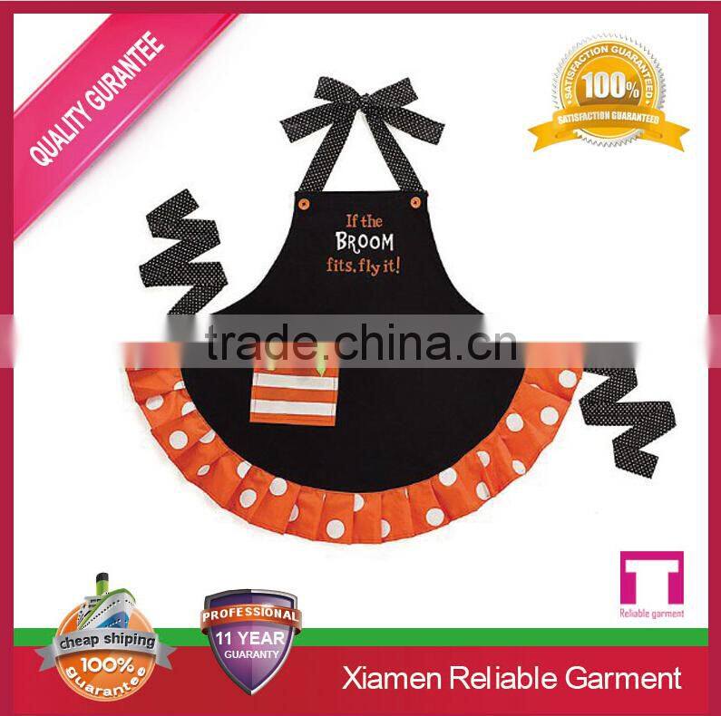 Good quality children's sex full length bib apron apron kitchen with printing