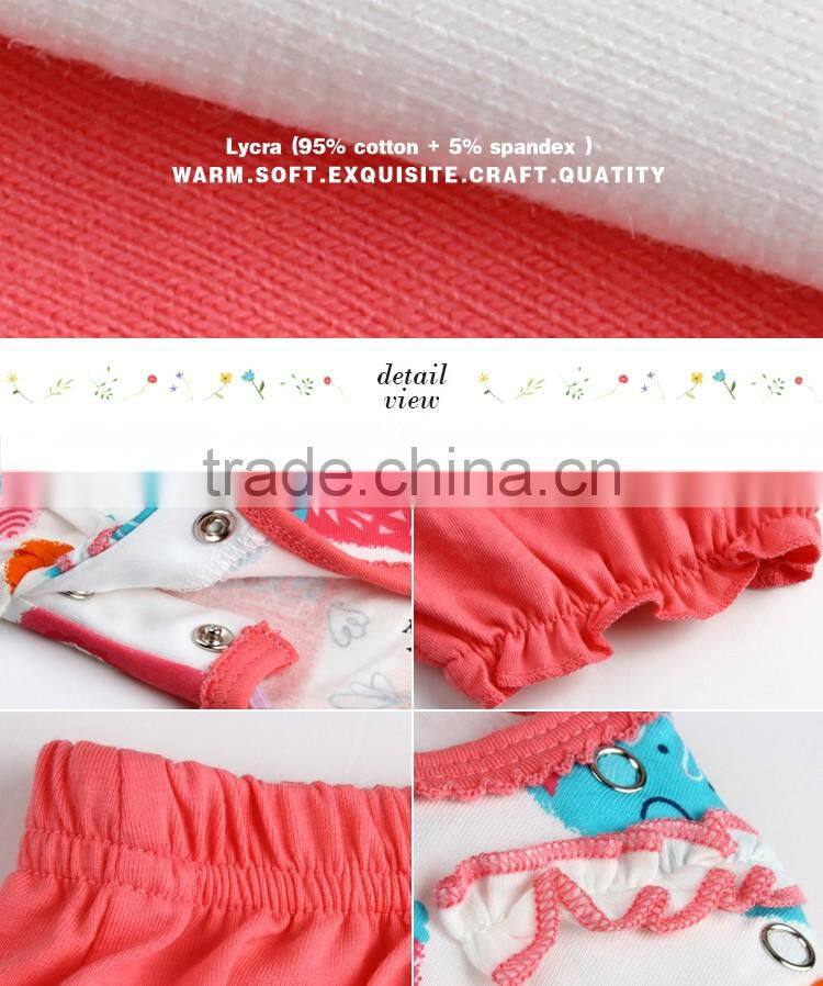 100% cotton children clothing set for baby girl wholesale high quality baby clothes