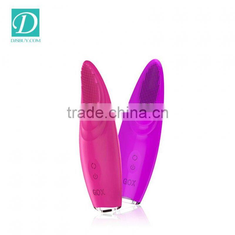 Couple Sex Toys Tongue Shape Vibrating Penis Ring with Clitoral Stimulator