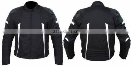 Men's real leather motorbike jacket