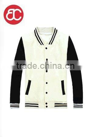 Contrast Color Loose Baseball Jacket PQ262