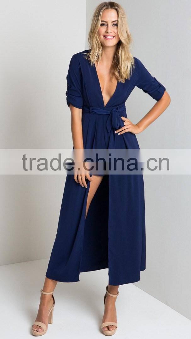 Latest new fashion design swallow-tailed wholesales jumpsuit
