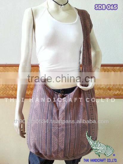 Thai Large Cotton Shoulder Hippie Boho Hobo Sling Crossbody Yaam
