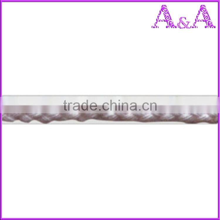 Long life 12mm pp multifilament solid braid rope