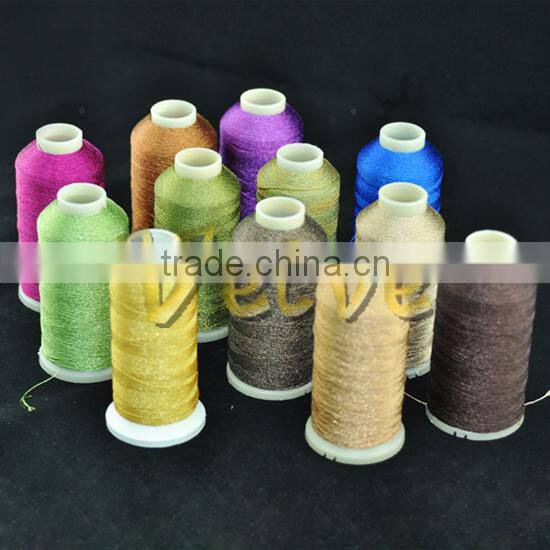 30D 2 mx type silver metallic yarn KB-13