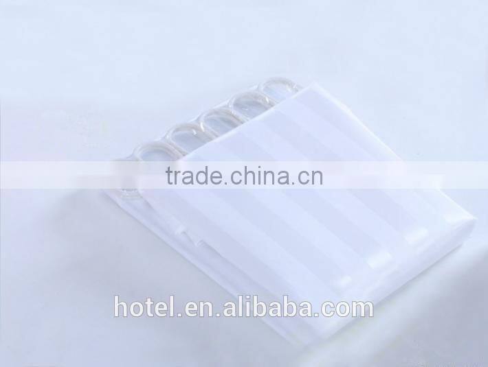 luxury shower curtain with strip
