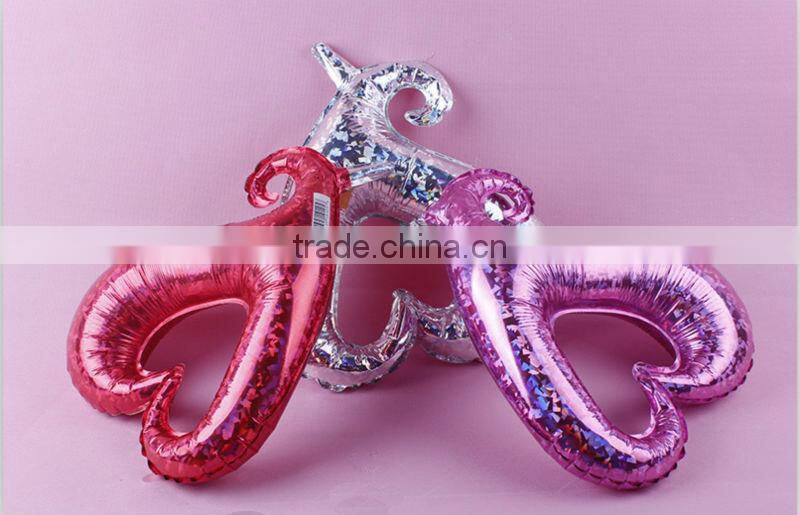 2014 new design heart shape foil helium balloon