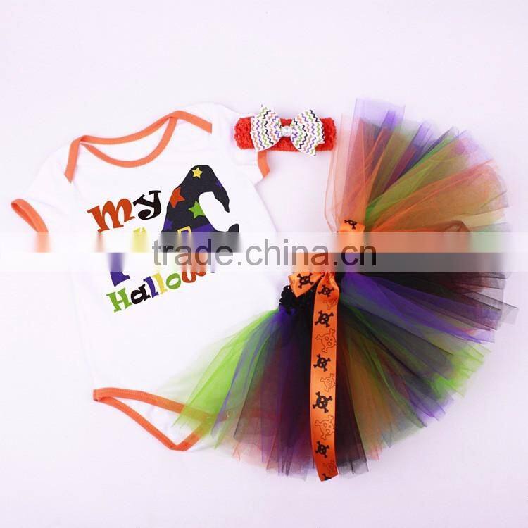 2017 Trending Halloween Clothes For Kids Romper And Tutu Outfit M7041903