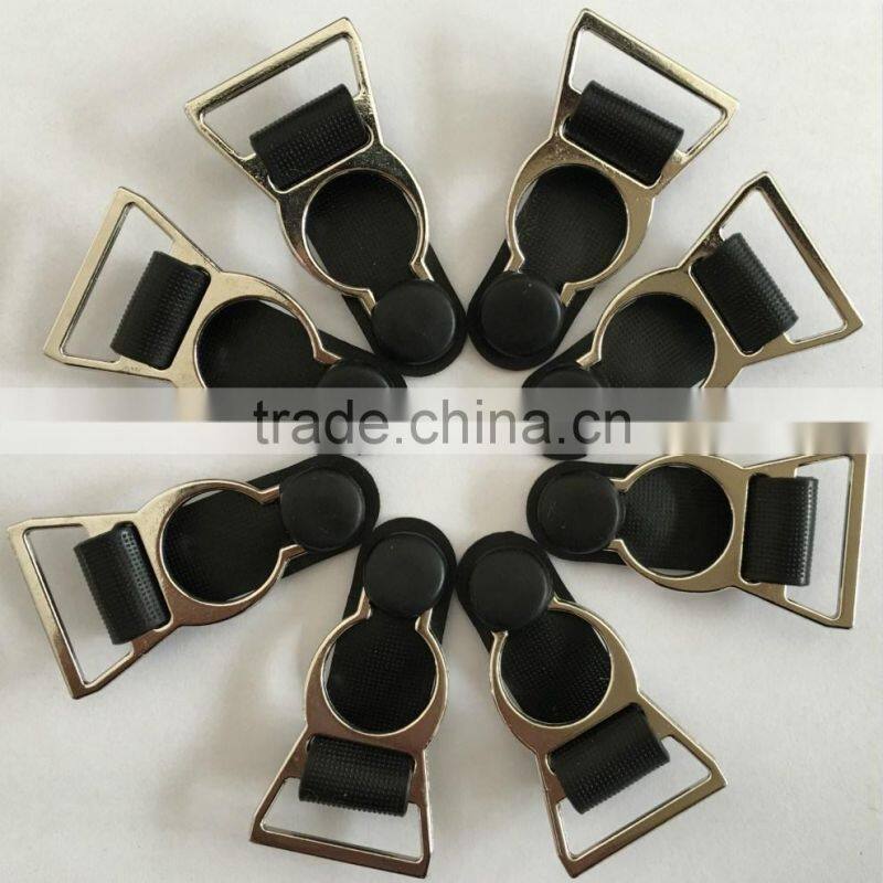 20mm 2017 Dubaa Trading Inc Sexy Lingeries Accessories Silver Garter Metal Suspender Clip NEW Style