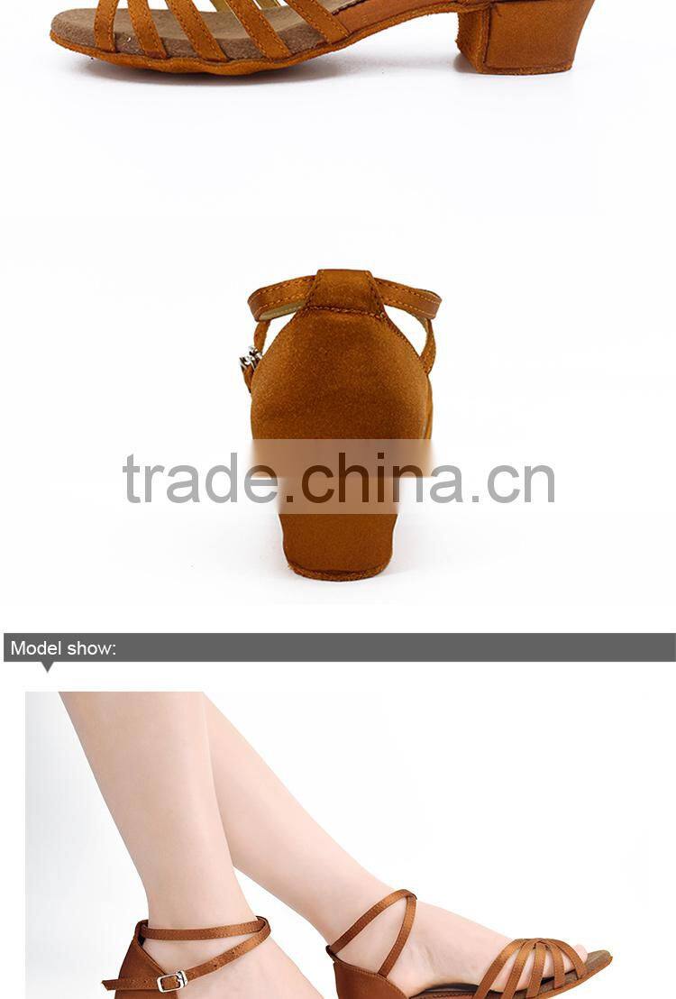 Dark tan Ballroom/Latin/Salsa/Tango Dance Shoes