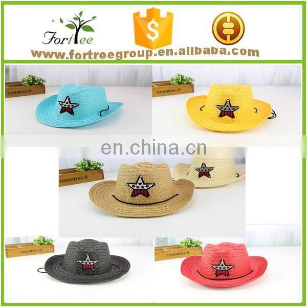 light pink personalized baby hats straw paper fedora hats