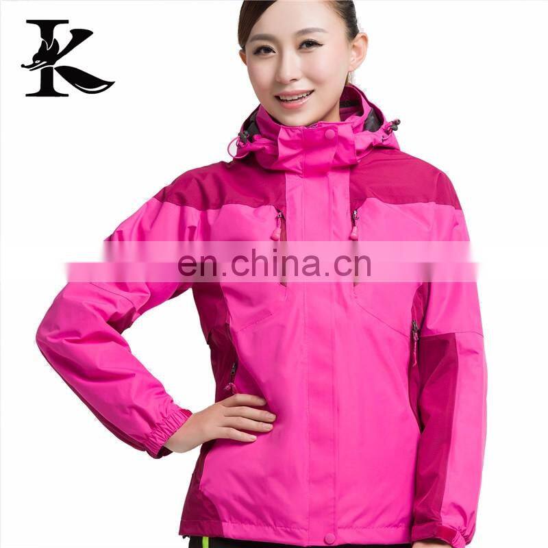 high performence men 3 in 1 jacket outdoor winter jacket support customized