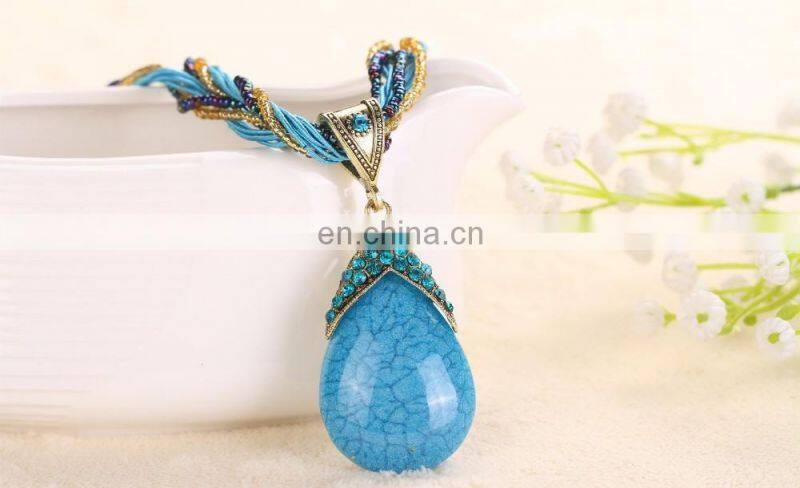 New Fashion Women Jewelry Bohemian Sautoir Chain Necklace Choker Pendant