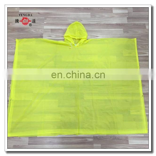 free gift poncho raincoats in pocket