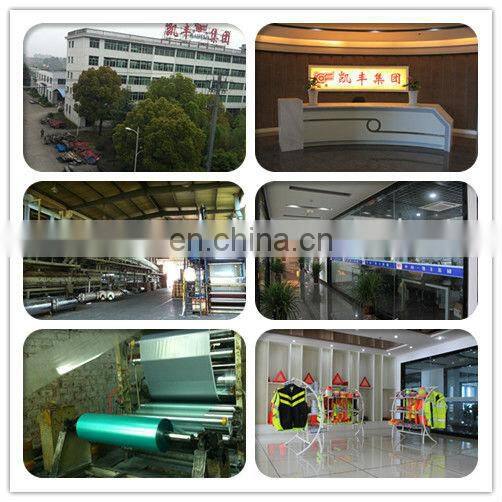 High Reflective White Kaifeng PVC Tapes Print Black Square On