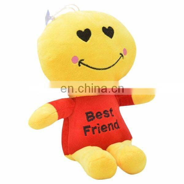 Fashion Wechat Whatsapp Emotion Plush Stuffed Toys OEM Design Emoji Dolls For Kids