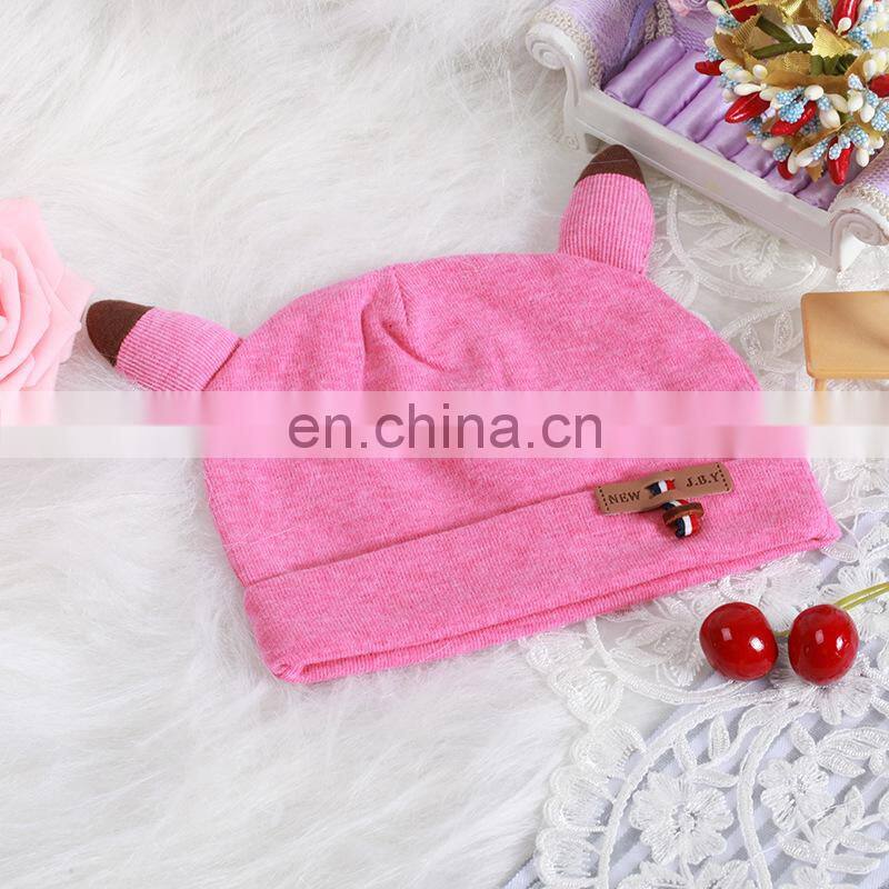 2017 new fashion autumn baby caps unisex cute design for baby