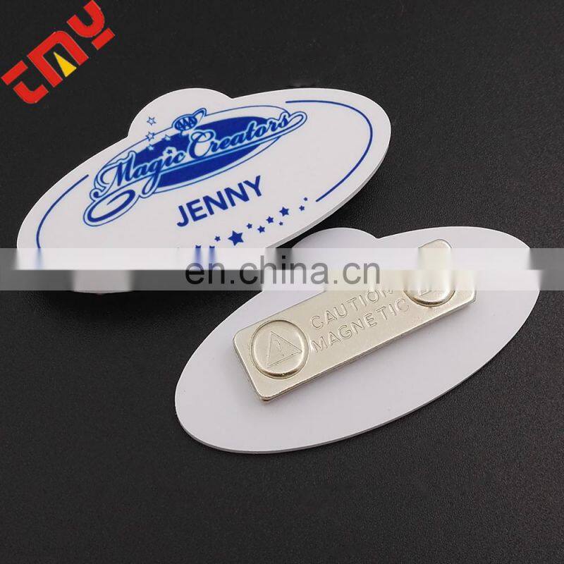 Custom Top Quality Shape Name Badges With Your Own Design