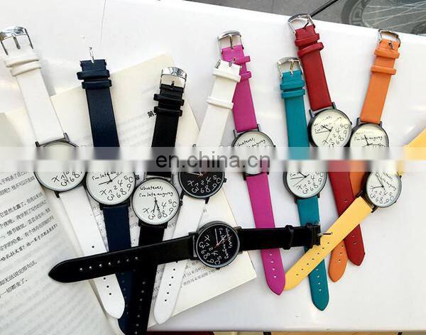 Wholesale lady watches wrist watch new design fashion girls watch