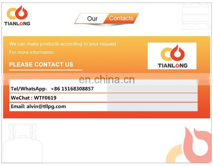 Africa 6kg/14.4L Portable empty gas tank / gas bottle /LPG gas cylinder for sale