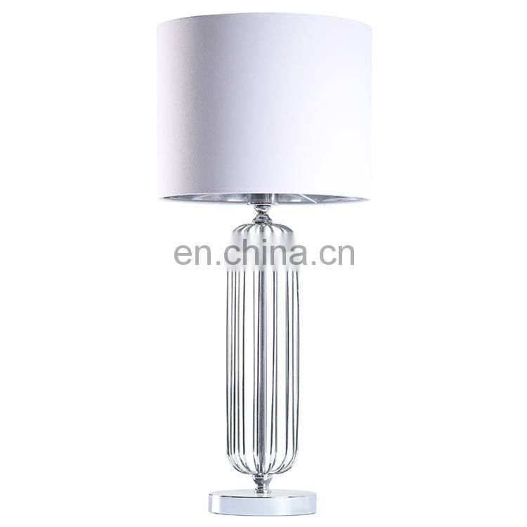 Top sale hotel home desk decoration metal gold study table lights with black lampshade