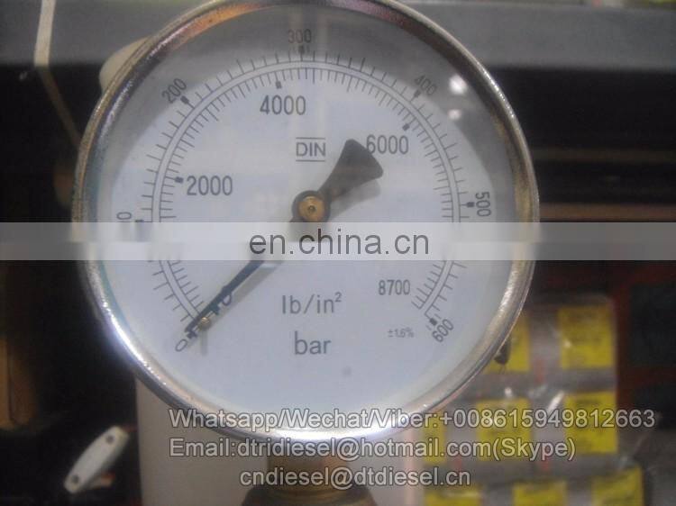 S60H bosch diesel fuel injector injection nozzle tester with with 0-60 Mpa (0-600 bar) pressure gauge in high quality