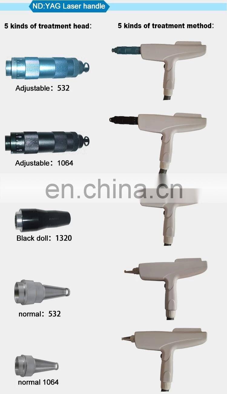 New nd yag laser/ laser hair removal machine price/ laser tattoo removal machine for sale