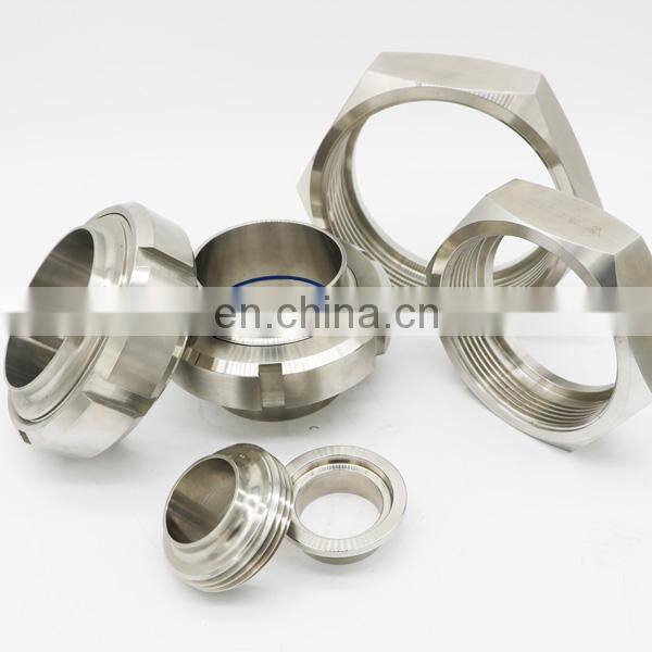 SS304/SS316L Sanitary Union Coupling Welded Liner Male Union Nut