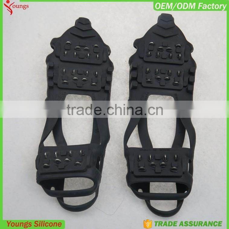 2016 eco-friendly anti-slip ice grip shoe covers