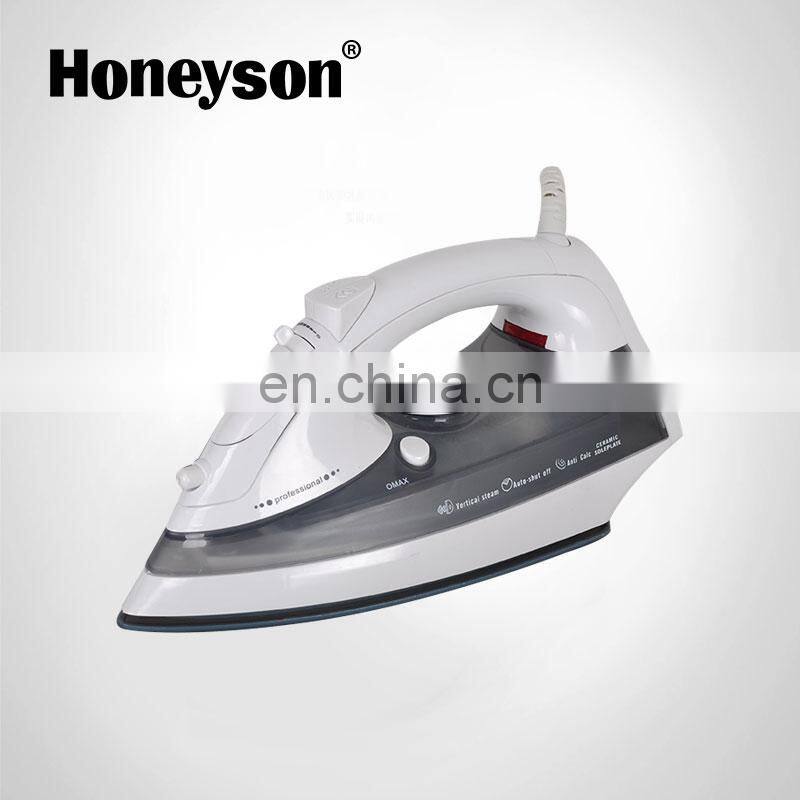 Honeyson 2017 smart new design,anti-drip hotel steam iron parts
